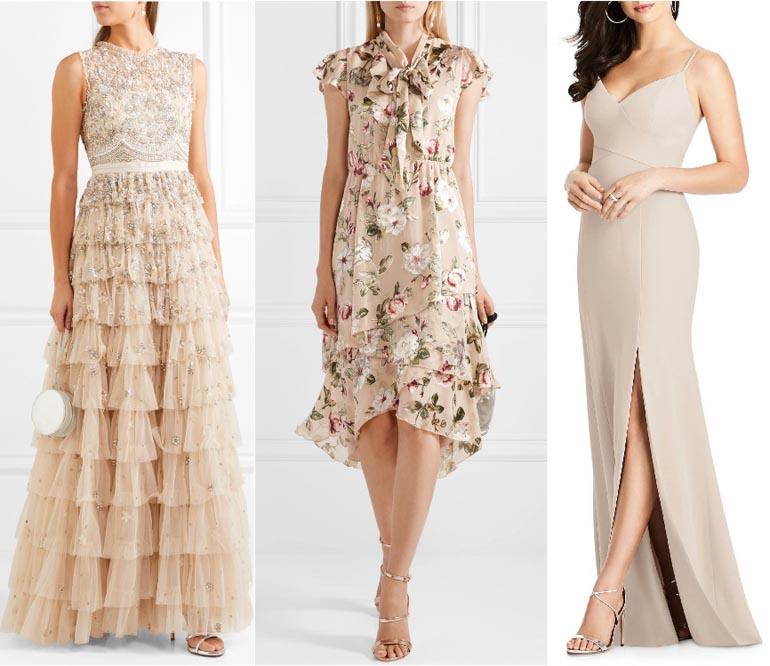 What Color Shoes To Wear With Beige Dress