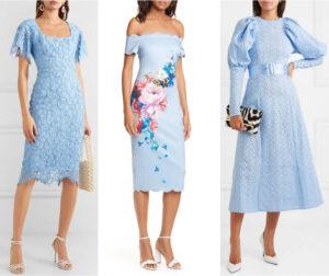 What Colour Shoes With Light Blue Dress