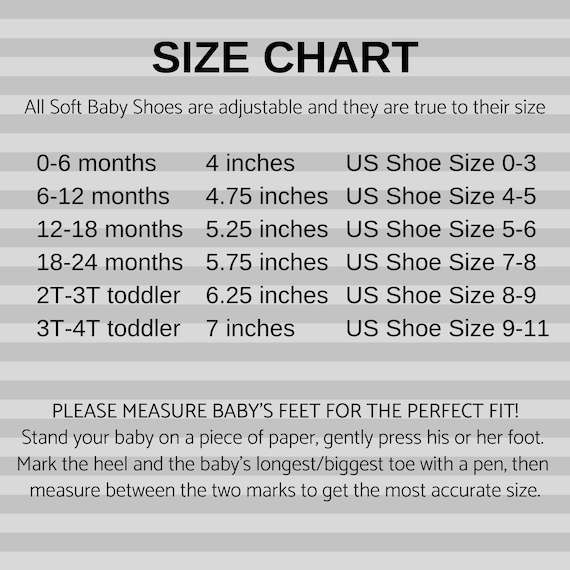 What Size Does A 5 Month Old Wear In Shoes