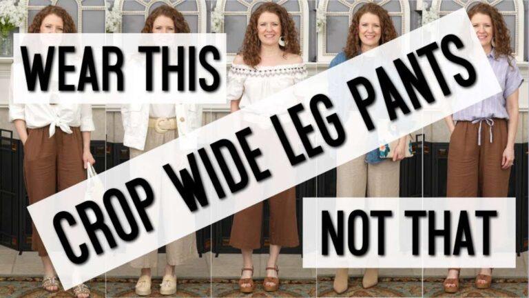 What Shoes To Wear With Cropped Pants