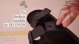 How To Fix Broken Strap On Sandals