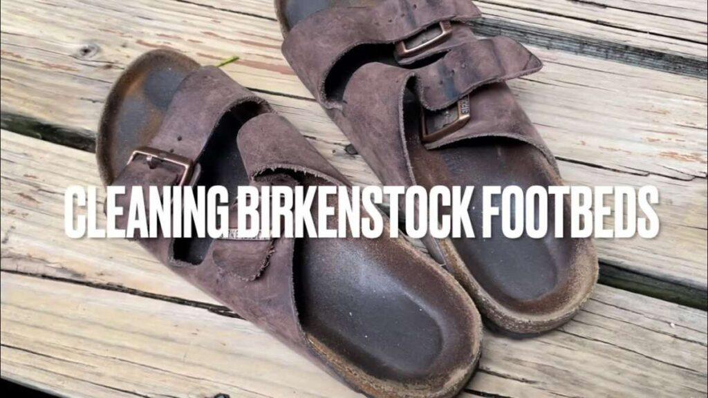 How To Clean Footbed Of Sandals