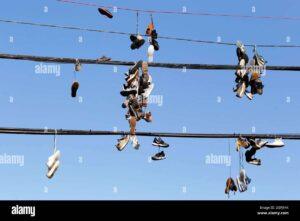 What Do Shoes On A Telephone Line Mean