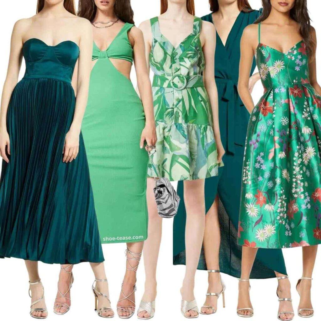 What Color Shoes To Wear With Olive Green Dress