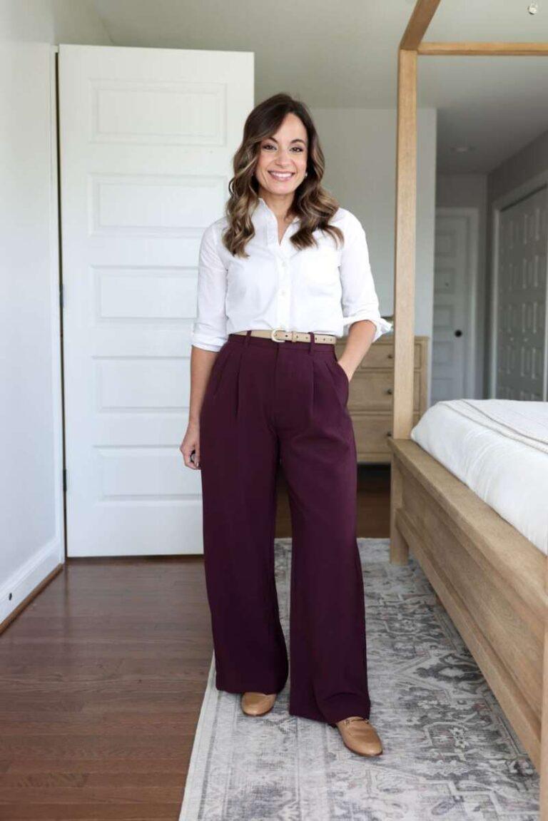 What To Wear With Straight Leg Trousers