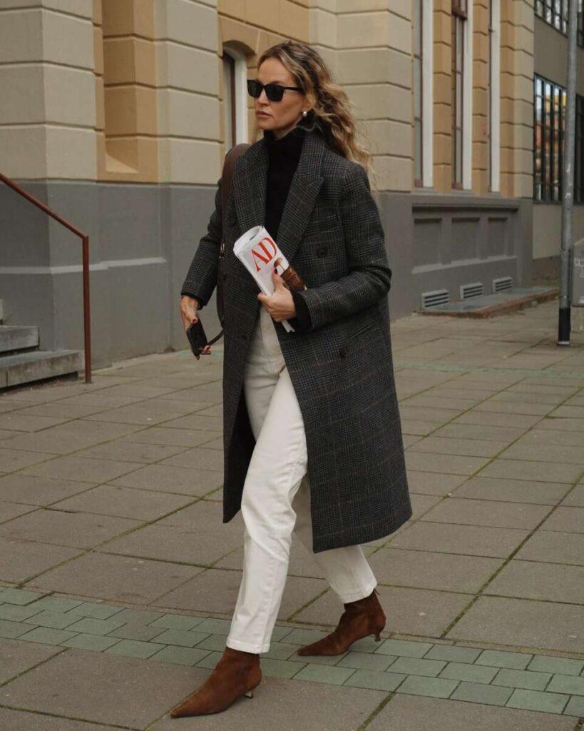How To Wear Brown Suede Ankle Boots