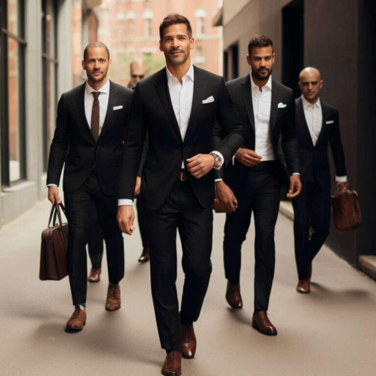 Can Brown Shoes Be Worn With Black Suit