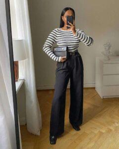 How To Wear Black Trousers
