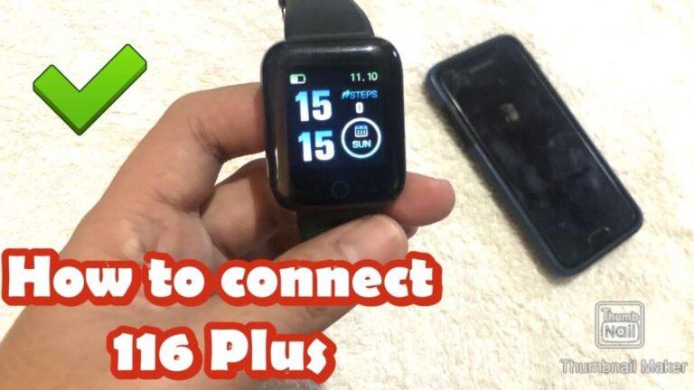 How To Connect Phone To Watch