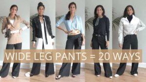 How To Wear Straight Leg Trousers