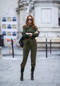 How To Wear Green Booties